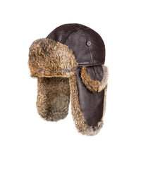 Kids Rabbit Fur Aviator UGG Hat - Assuie UGG Wear