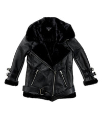Nappa Biker Sheepskin Women's Jacket - Assuie UGG Wear