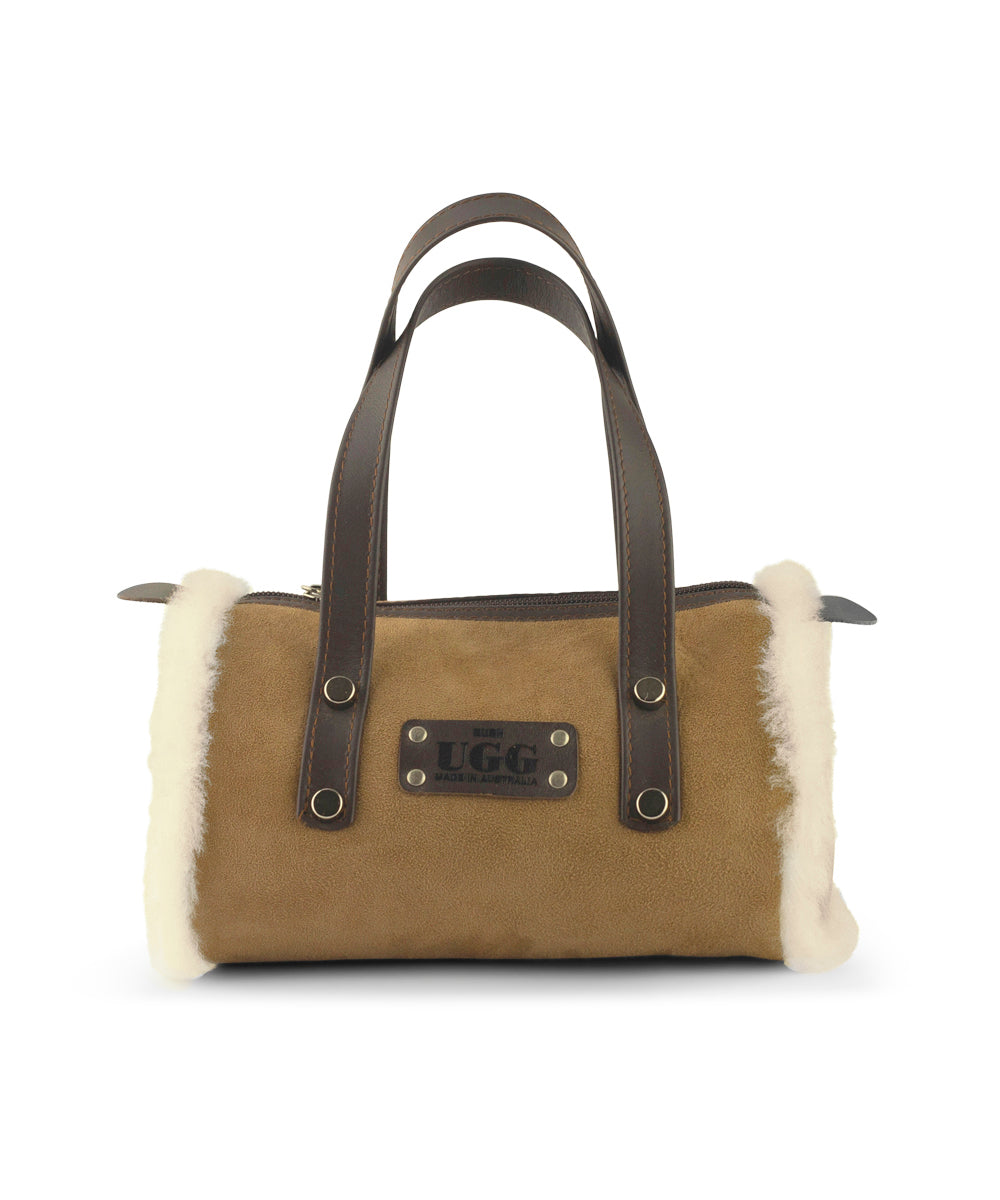 Small Barrel UGG Sheepskin Bag - Assuie UGG Wear
