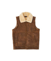 Nappa Bomber Sheepskin Men's Vest - Assuie UGG Wear