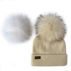 Mitchell-Y UGG Pom Pom Beanies 4P - Assuie UGG Wear