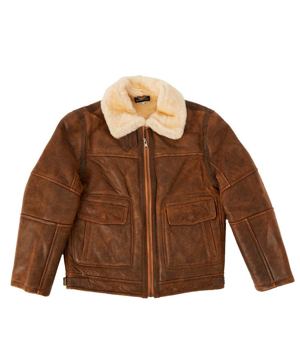 Nappa Bomber Sheepskin Men's Jacket - Assuie UGG Wear