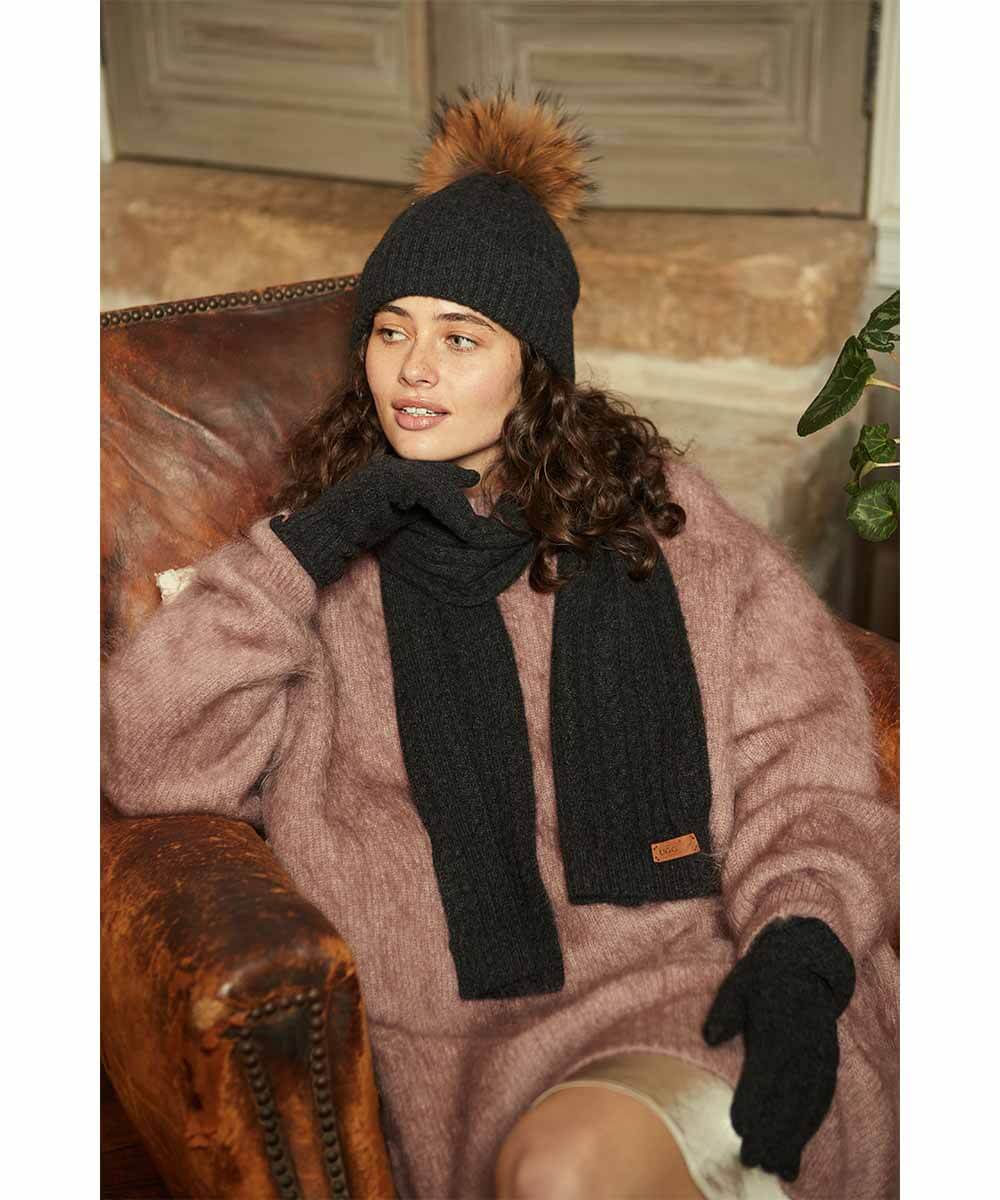 Cashmere Touch Screen UGG Gloves