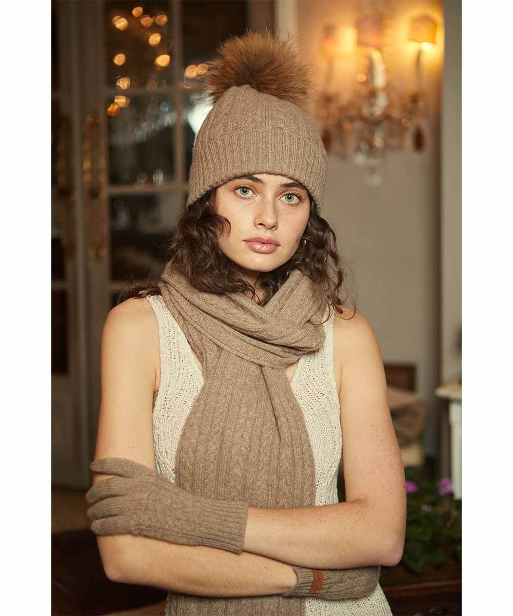 Cashmere Touch Screen UGG Gloves