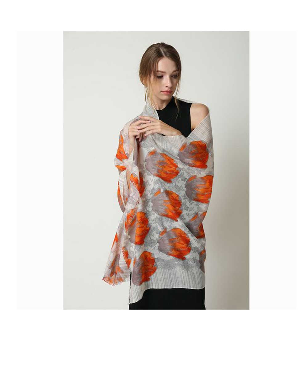 UGG Merino Wool Printed Scarves - Assuie UGG Wear