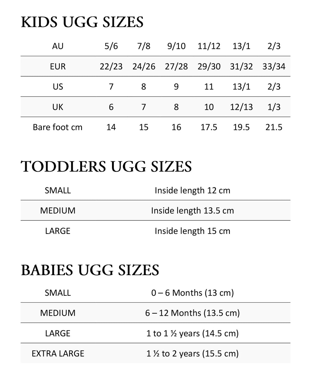 UGG Kids' Star Classic Boots - Assuie UGG Wear