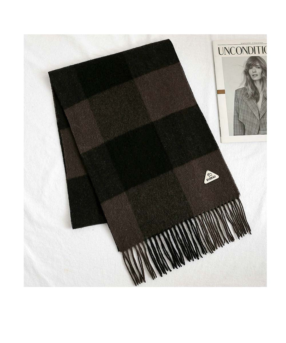 Tartan Wool Scarf - Assuie UGG Wear