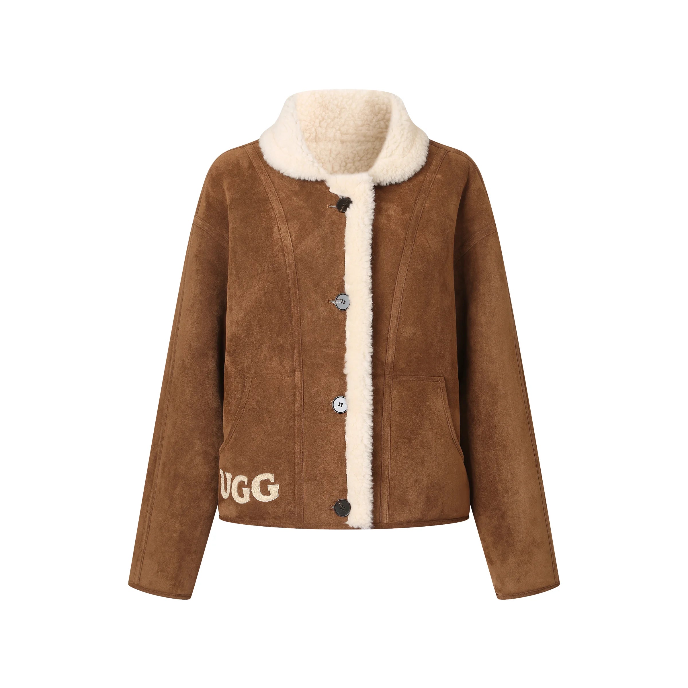 Button Women's UGG Shearluxe Coat main image