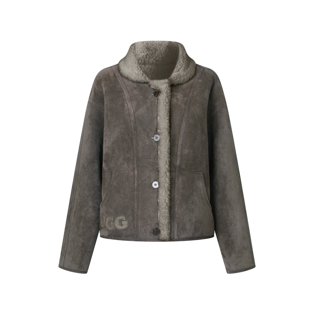 Button Women's UGG Shearluxe Coat product detail 3 image