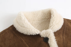 Button Women's UGG Shearluxe Coat product detail 4 image