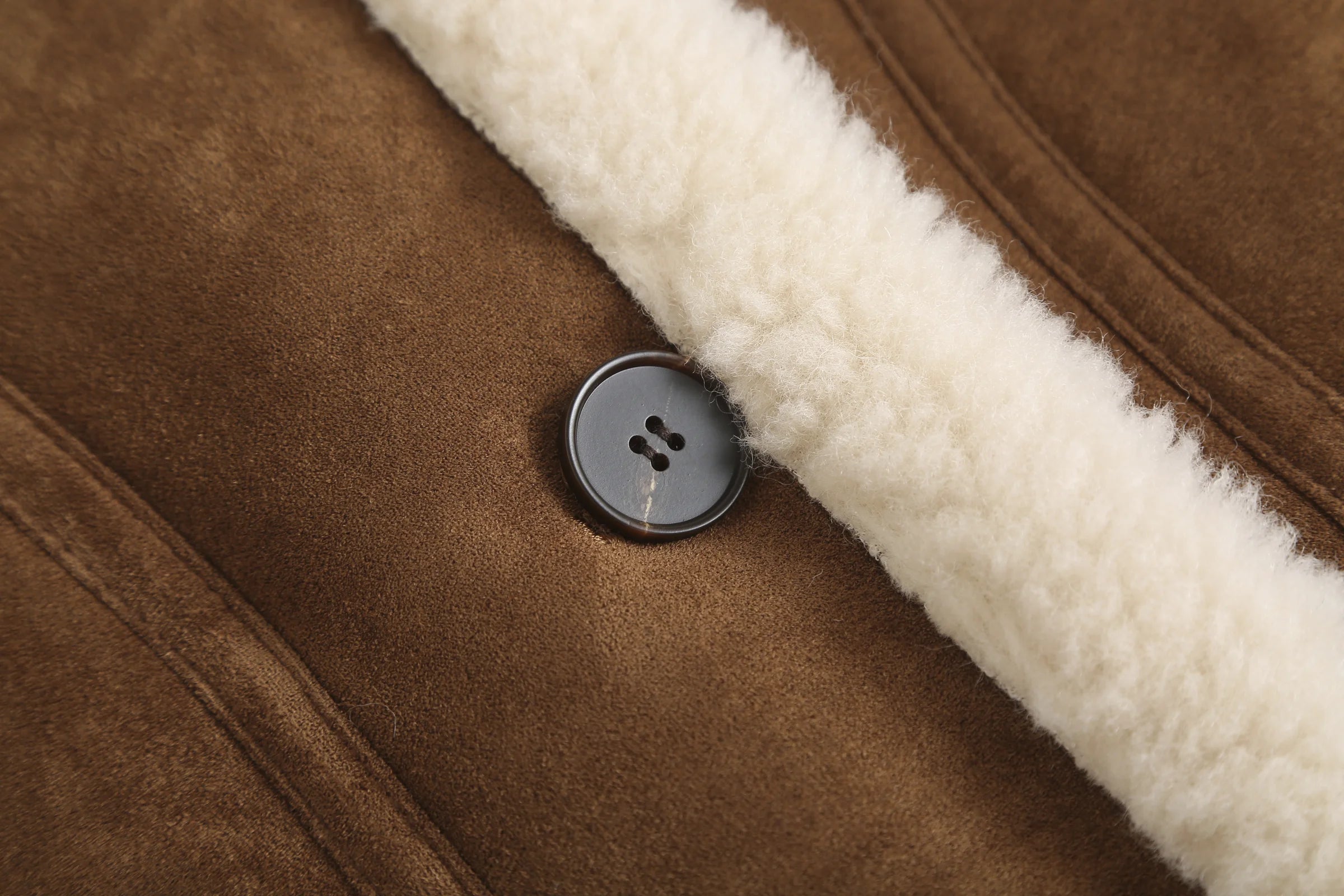 Button Women's UGG Shearluxe Coat product detail 5 image