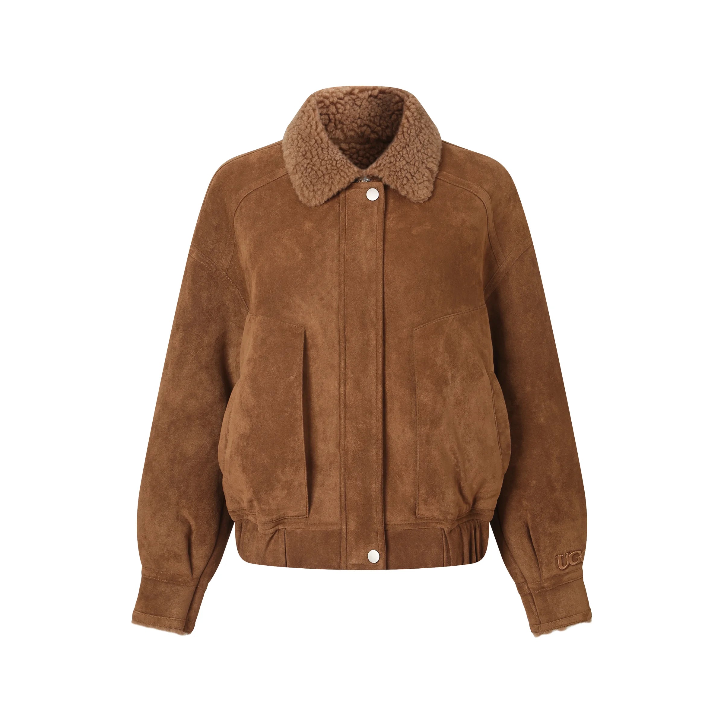 Aspen Women's UGG Shearling Bomber Jacket main image