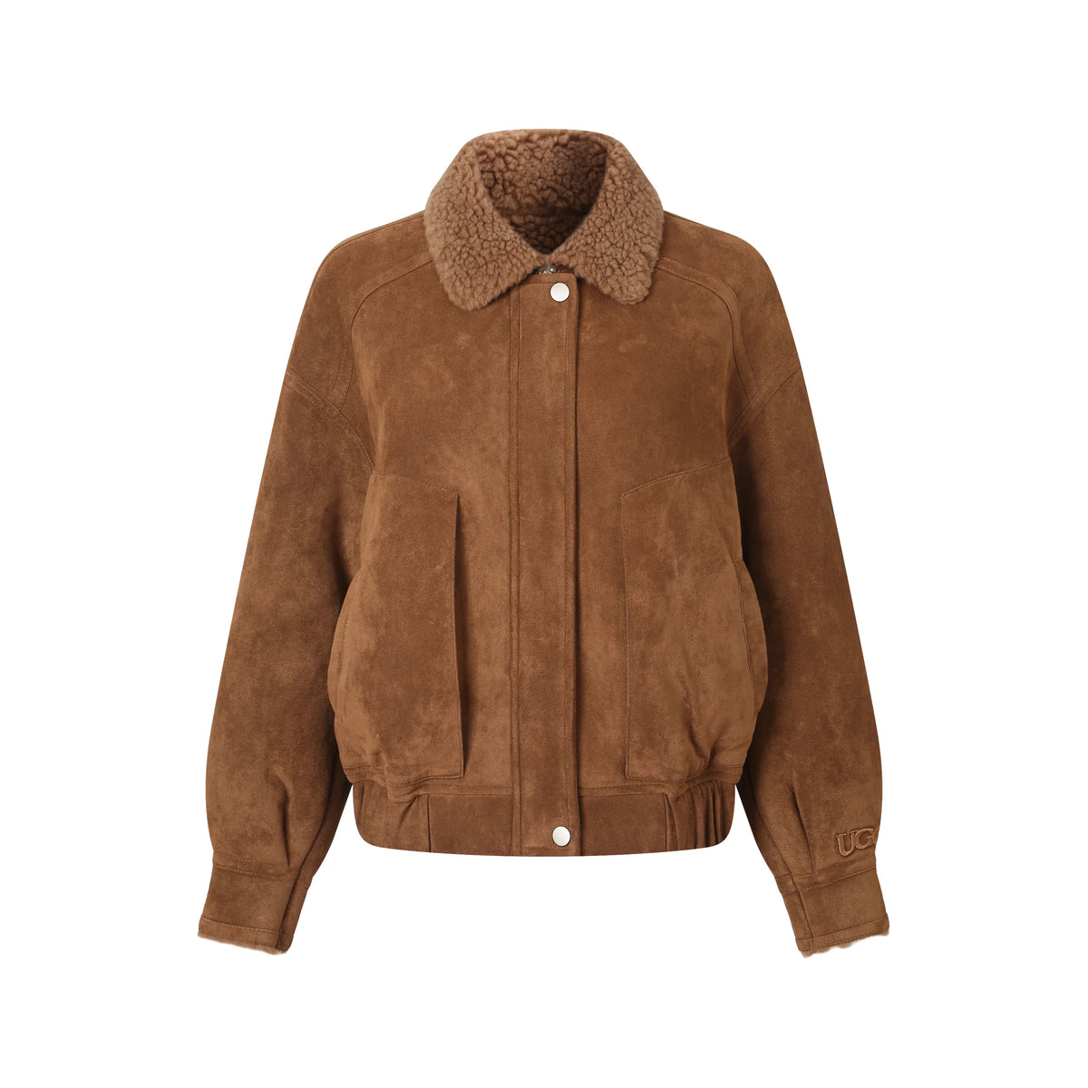 Aspen Women's UGG Shearling Bomber Jacket main image