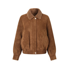 Aspen Women's UGG Shearling Bomber Jacket main image
