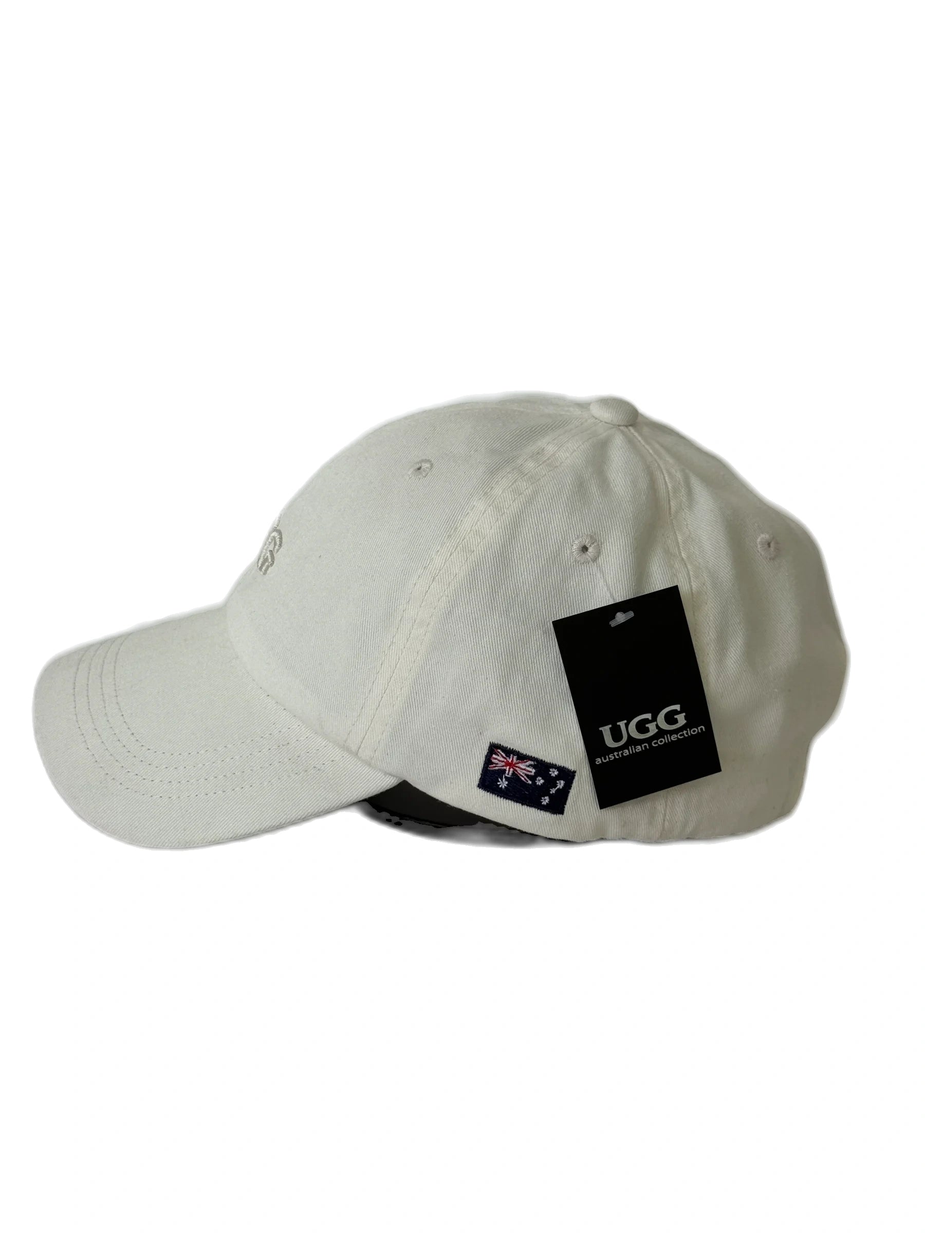 UGG Australian Collection Tonal Logo Cap | Cream product detail 2 image