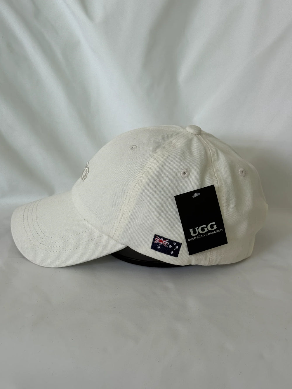 UGG Australian Collection Tonal Logo Cap | Cream product detail 2 image