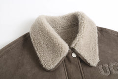 Hudson Women's UGG Shearling Jacket product detail 4 image