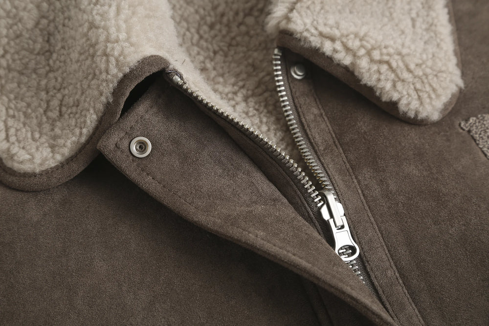 Hudson Women's UGG Shearling Jacket product detail 5 image
