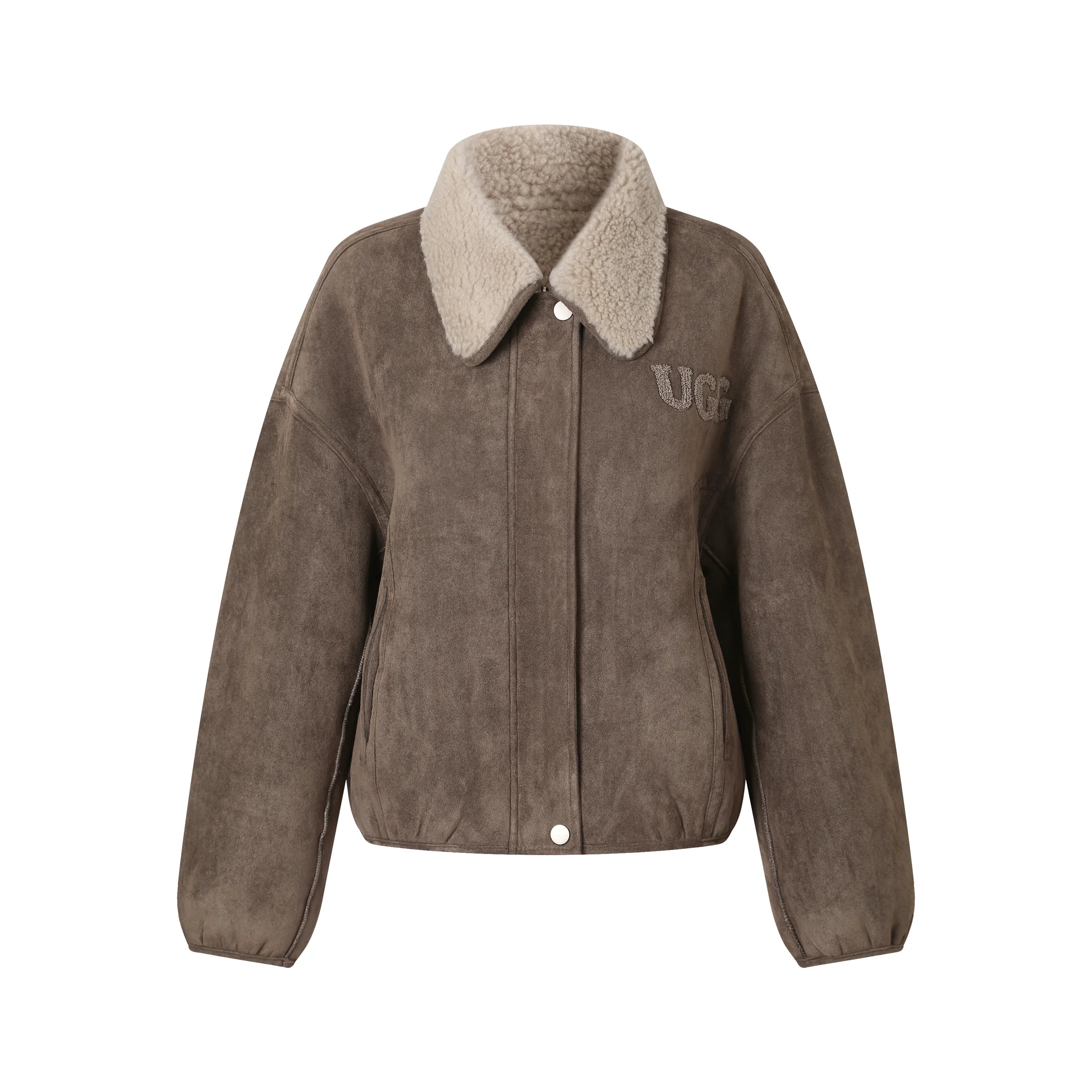 Hudson Women's UGG Shearling Jacket product detail 11 image