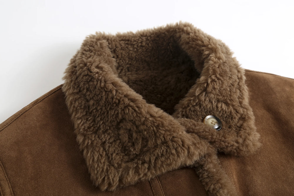 Winter Ridge Women's Reversible UGG Wool Coat product detail 6 image