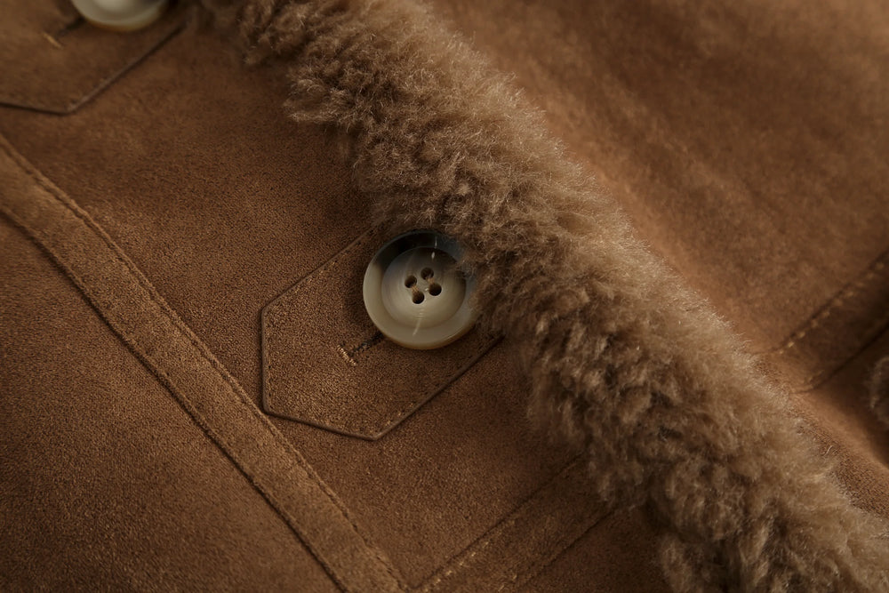 Winter Ridge Women's Reversible UGG Wool Coat product detail 9 image