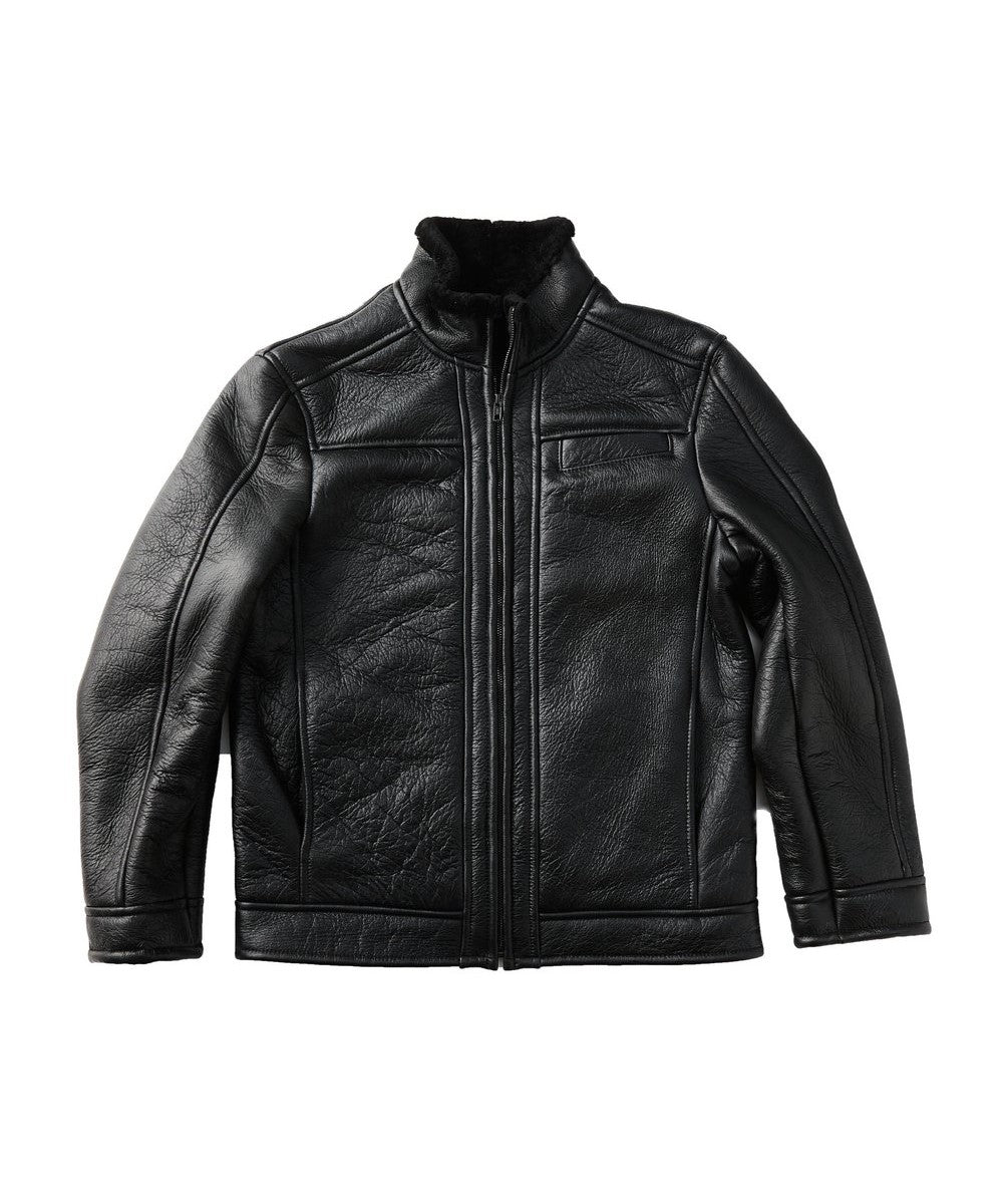 Nappa Biker Bomber Sheepskin Men's Jacket - Assuie UGG Wear