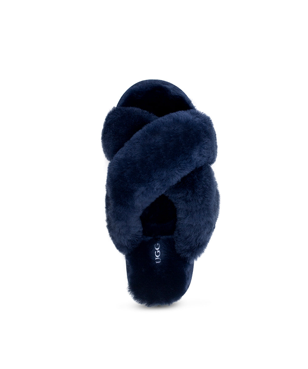 UGG Women's Premium Cross-Over Slippers - Assuie UGG Wear