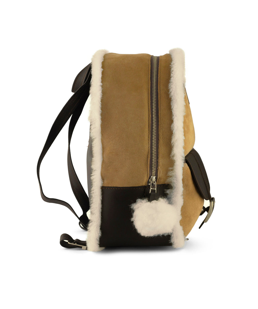 Large Backpack Sheepskin UGG Bag - Assuie UGG Wear
