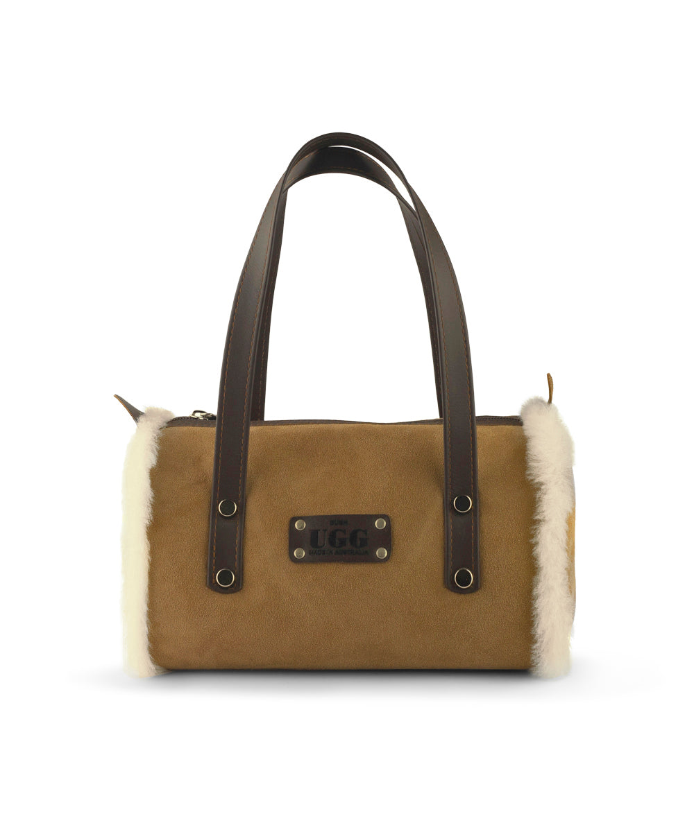 Small Barrel UGG Sheepskin Bag - Assuie UGG Wear