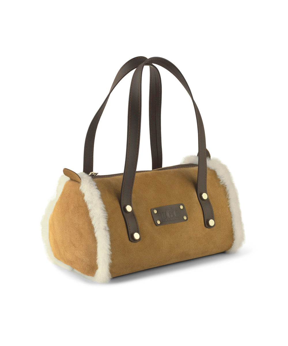 Small Barrel UGG Sheepskin Bag - Assuie UGG Wear