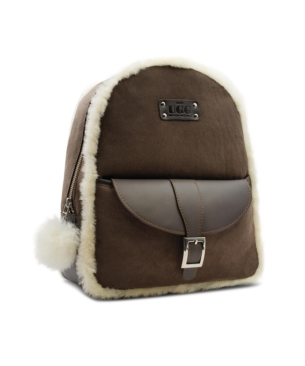 Large Backpack Sheepskin UGG Bag - Assuie UGG Wear