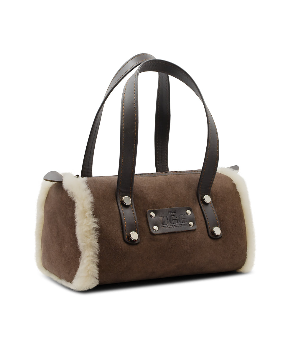 Small Barrel UGG Sheepskin Bag - Assuie UGG Wear