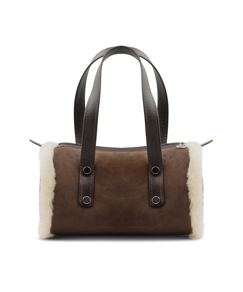 Small Barrel UGG Sheepskin Bag - Assuie UGG Wear