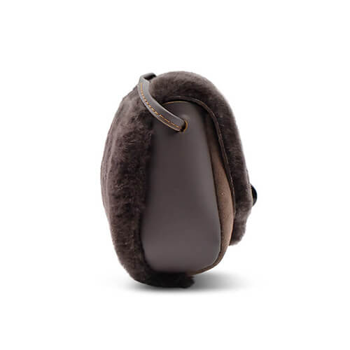 Small Flapover UGG Sheepskin Bag - Assuie UGG Wear