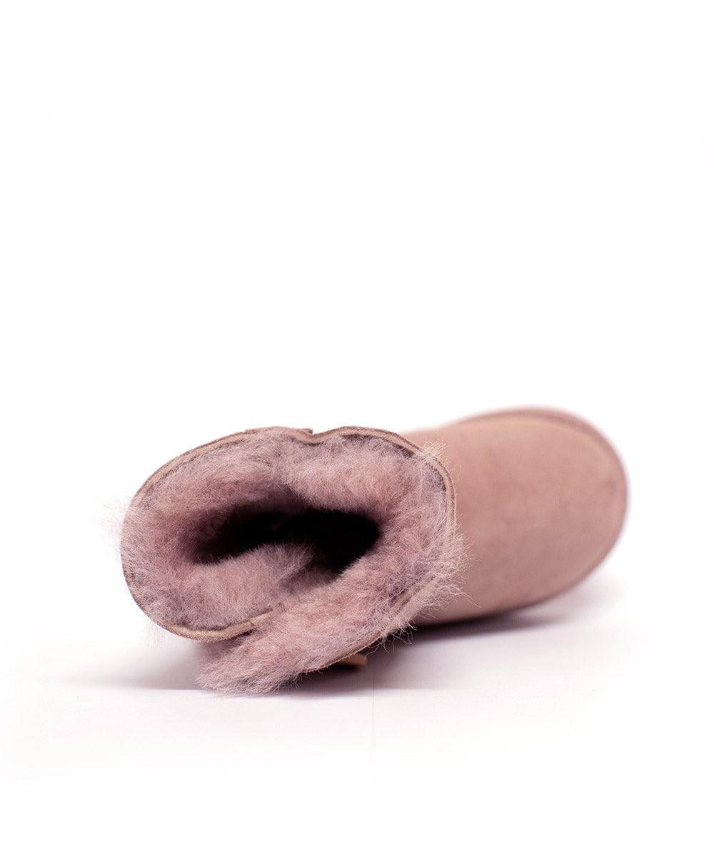 Classic short kids' button boots - Assuie UGG Wear