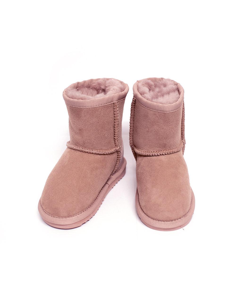 Classic short kids' button boots - Assuie UGG Wear