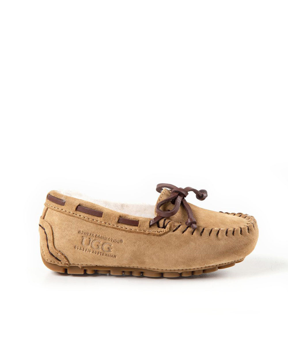 Fur UGG Kids' Moccasin - Assuie UGG Wear