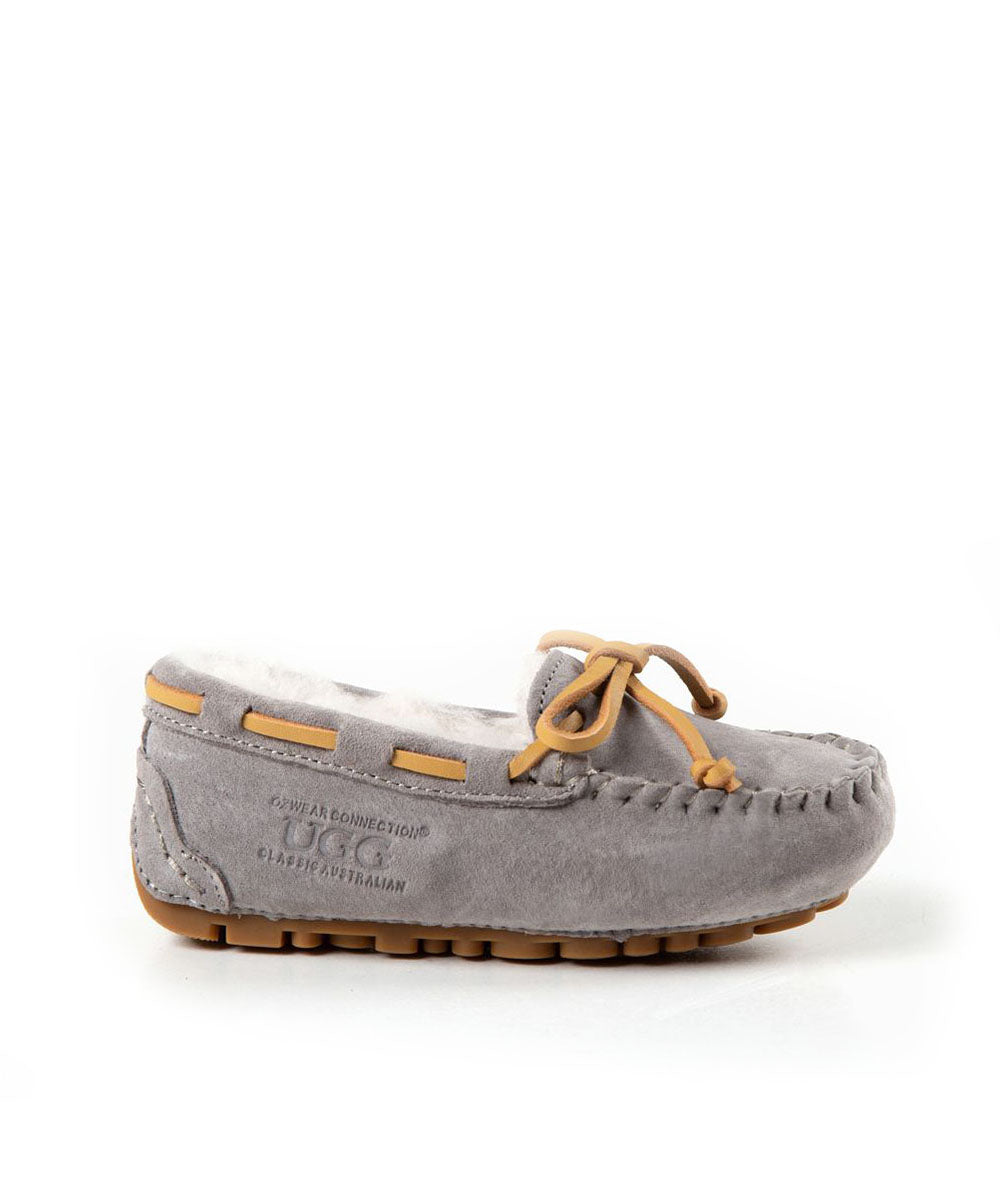 Fur UGG Kids' Moccasin - Assuie UGG Wear