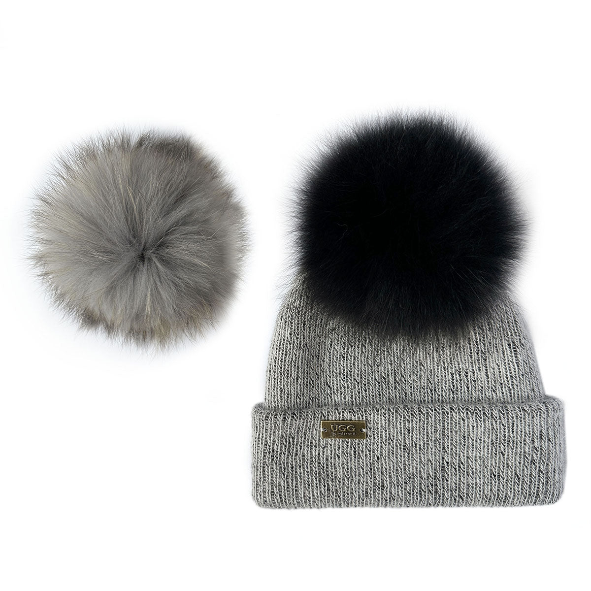 Mitchell-Y UGG Pom Pom Beanies 1P - Assuie UGG Wear