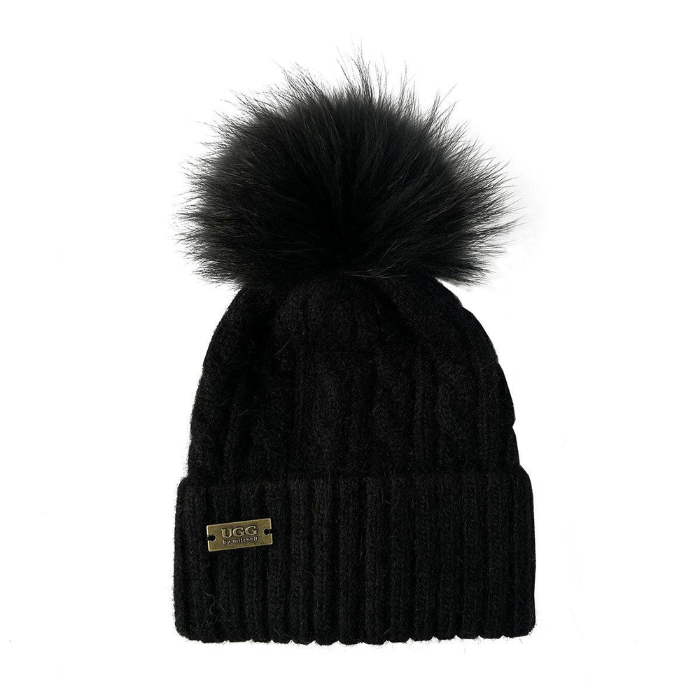Mitchell-Y UGG Pom Pom Beanies 2P - Assuie UGG Wear