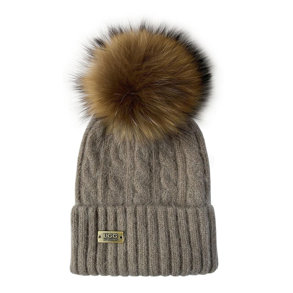 Mitchell-Y UGG Pom Pom Beanies 2P - Assuie UGG Wear