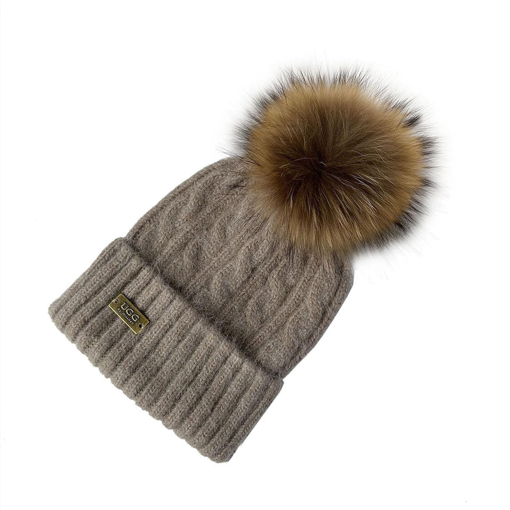 Mitchell-Y UGG Pom Pom Beanies 2P - Assuie UGG Wear