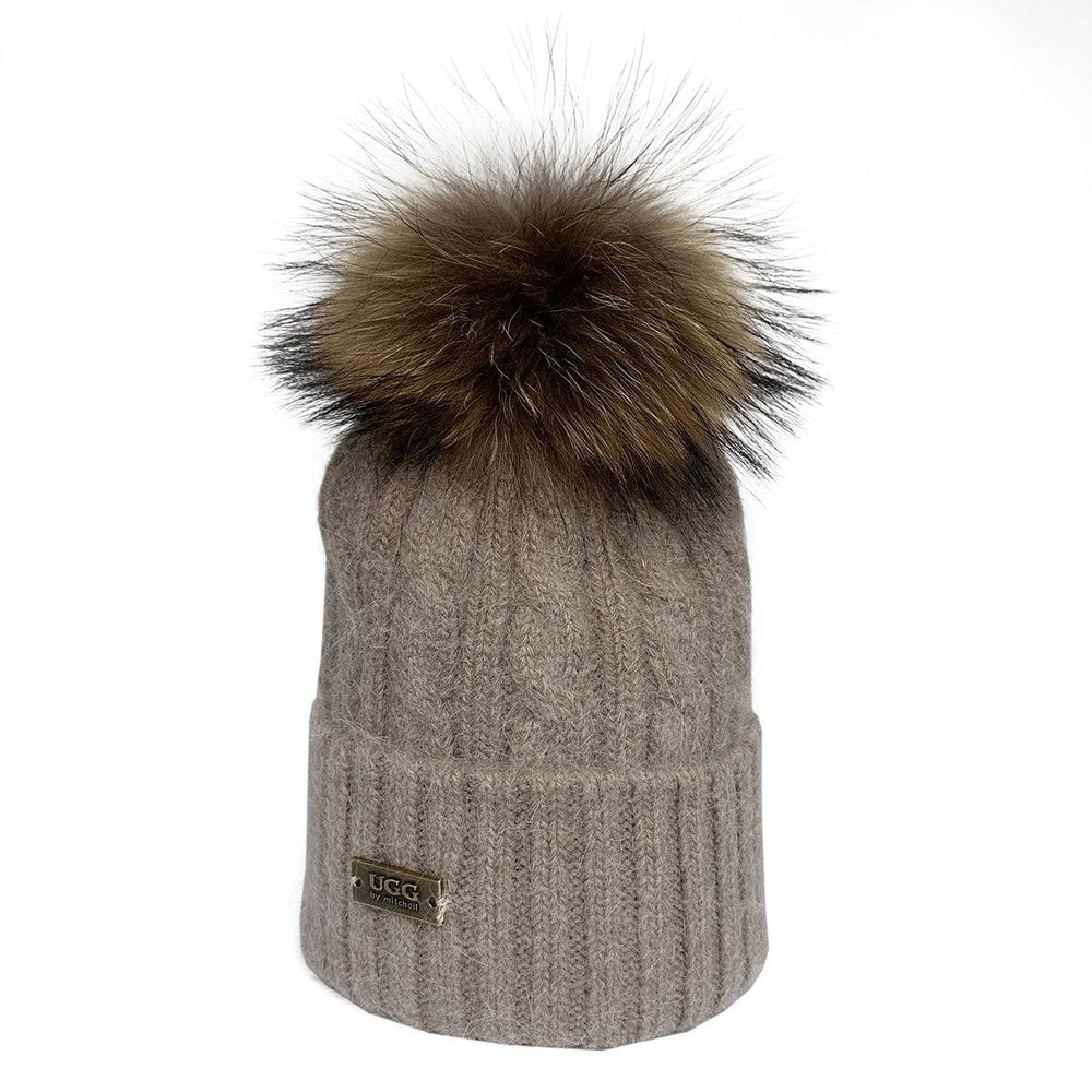 Mitchell-Y UGG Pom Pom Beanies 2P - Assuie UGG Wear