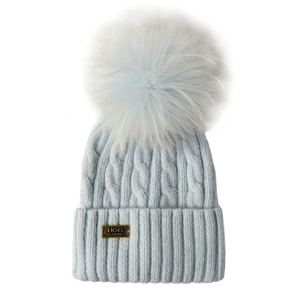 Mitchell-Y UGG Pom Pom Beanies 2P - Assuie UGG Wear