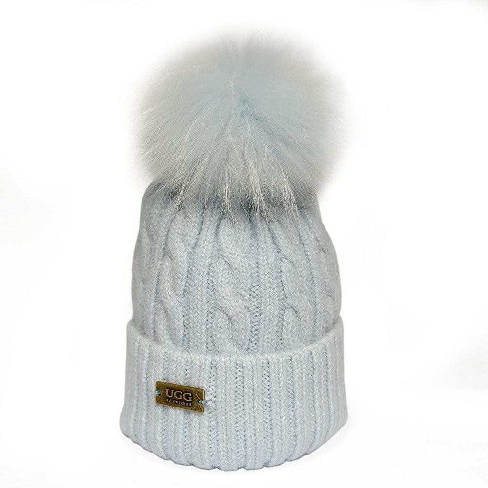 Mitchell-Y UGG Pom Pom Beanies 2P - Assuie UGG Wear