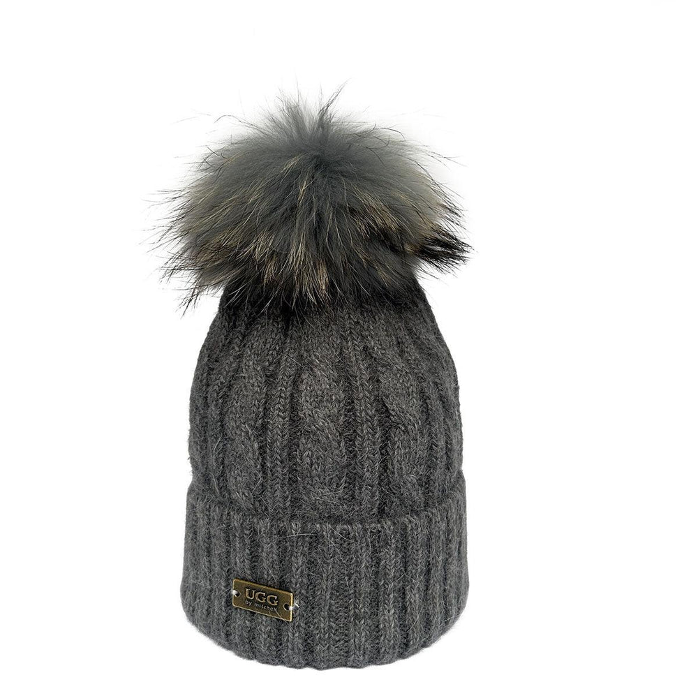 Mitchell-Y UGG Pom Pom Beanies 2P - Assuie UGG Wear