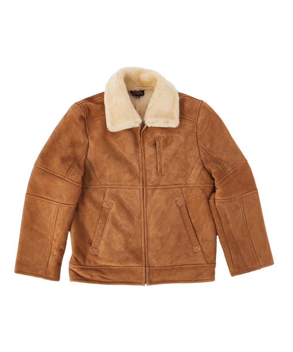 Double Face Men's Sheepskin Jacket - Assuie UGG Wear