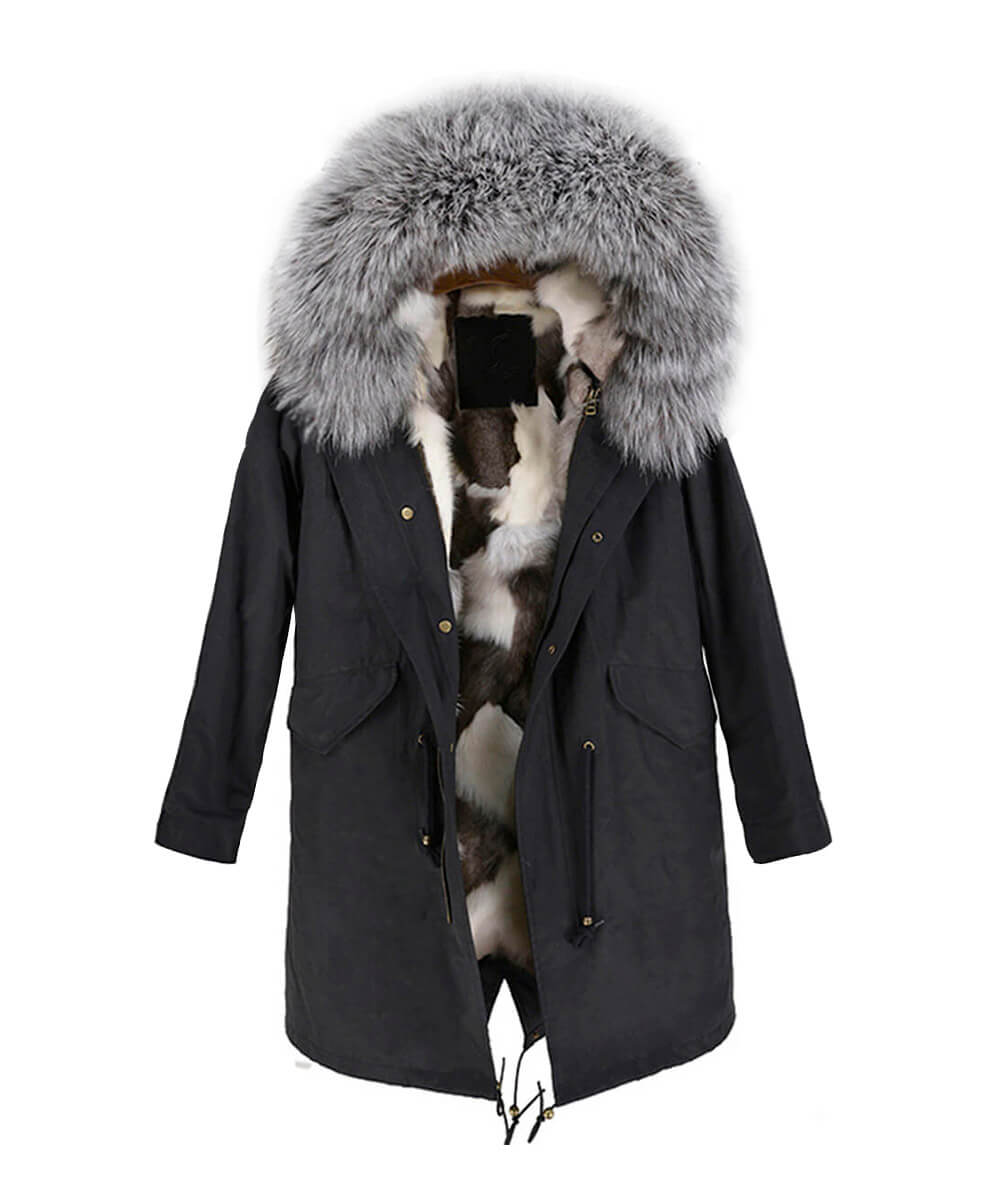 Parka Jacket Black Husky - Assuie UGG Wear