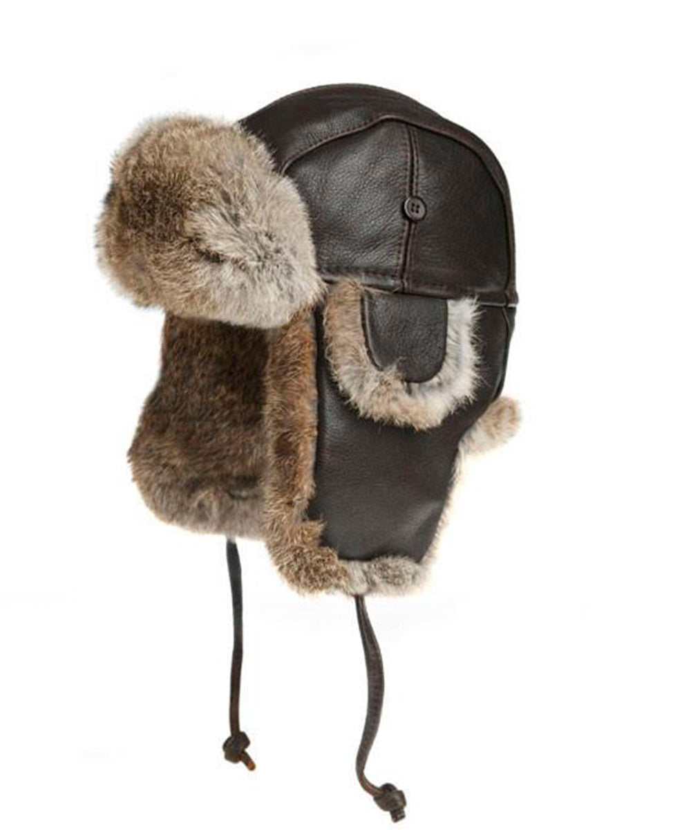 Rabbit Fur Aviator UGG Hat - Assuie UGG Wear