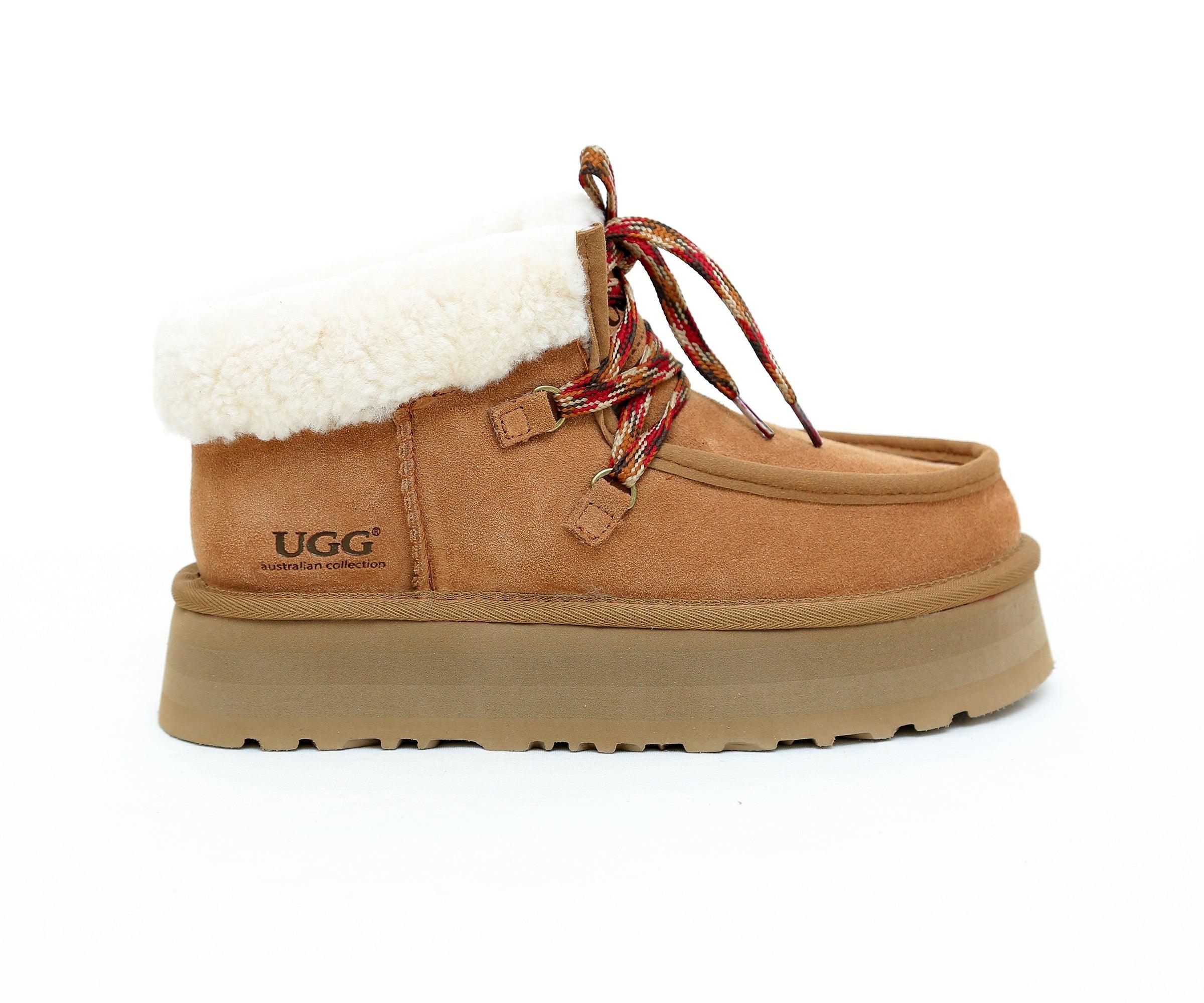 Eskimo Platform Cuff UGG Boots - Assuie UGG Wear